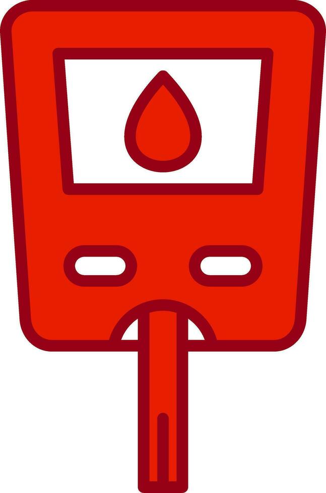 Glucose Meter Vector Icon