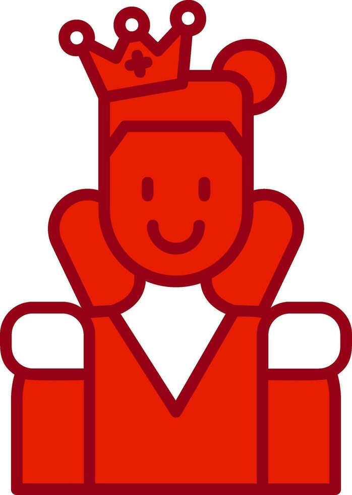 Queen Vector Icon