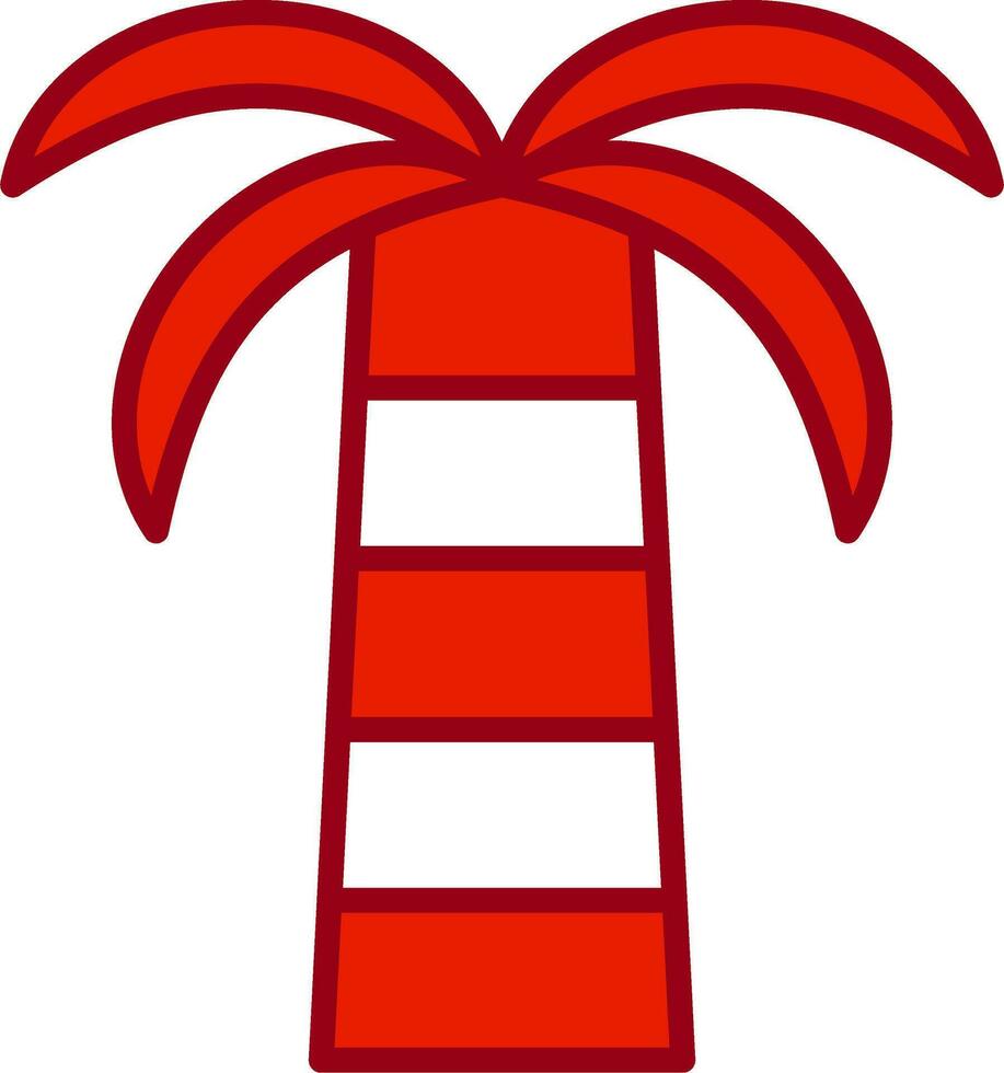 Coconut Palm Vector Icon