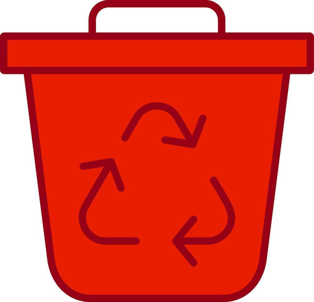 icono de vector de reciclaje