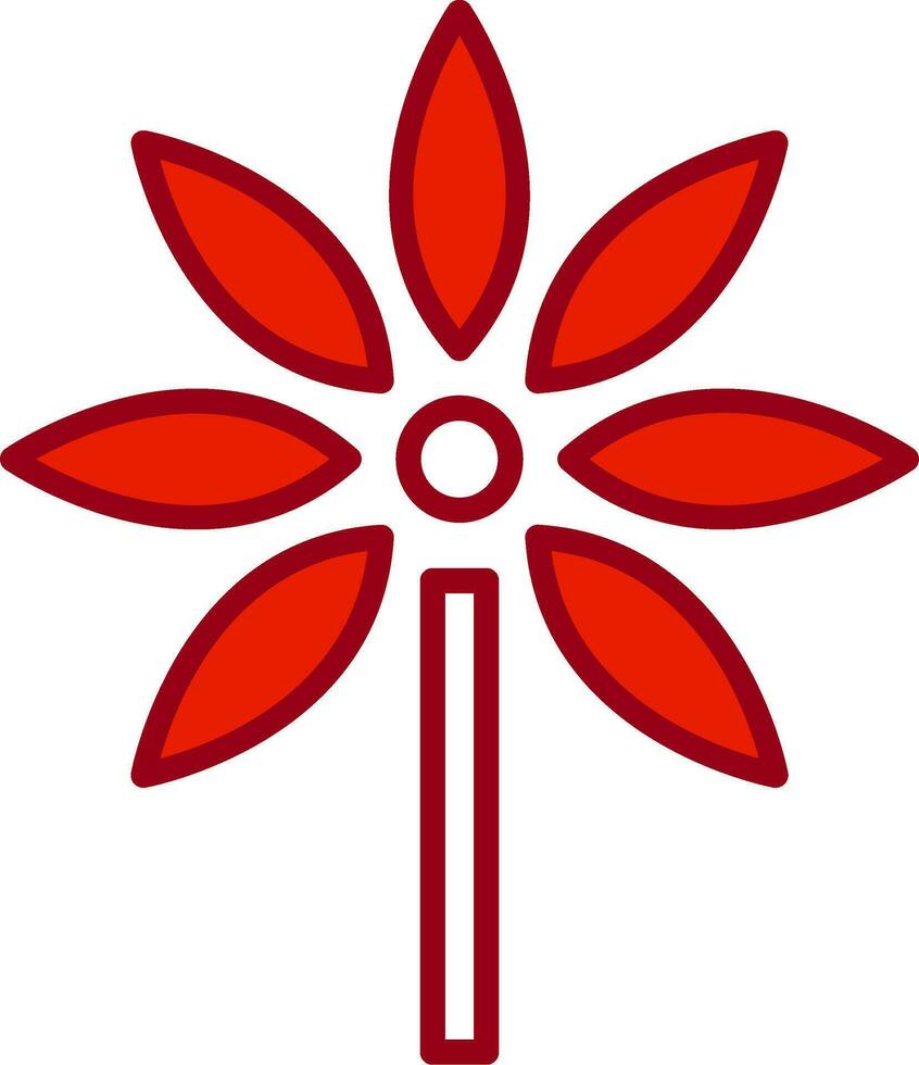 Schefflera Vector Icon