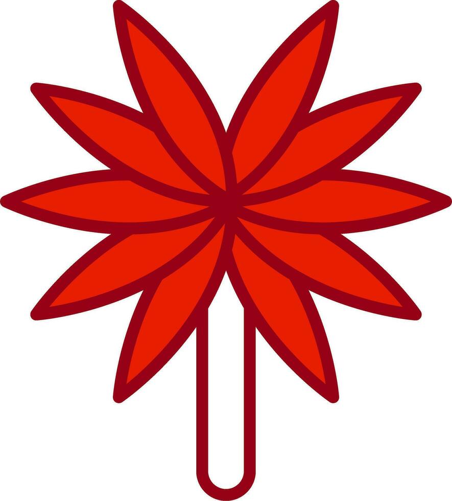Spider Plant Vector Icon