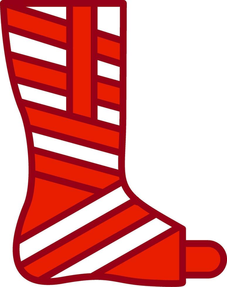 Fracture Vector Icon