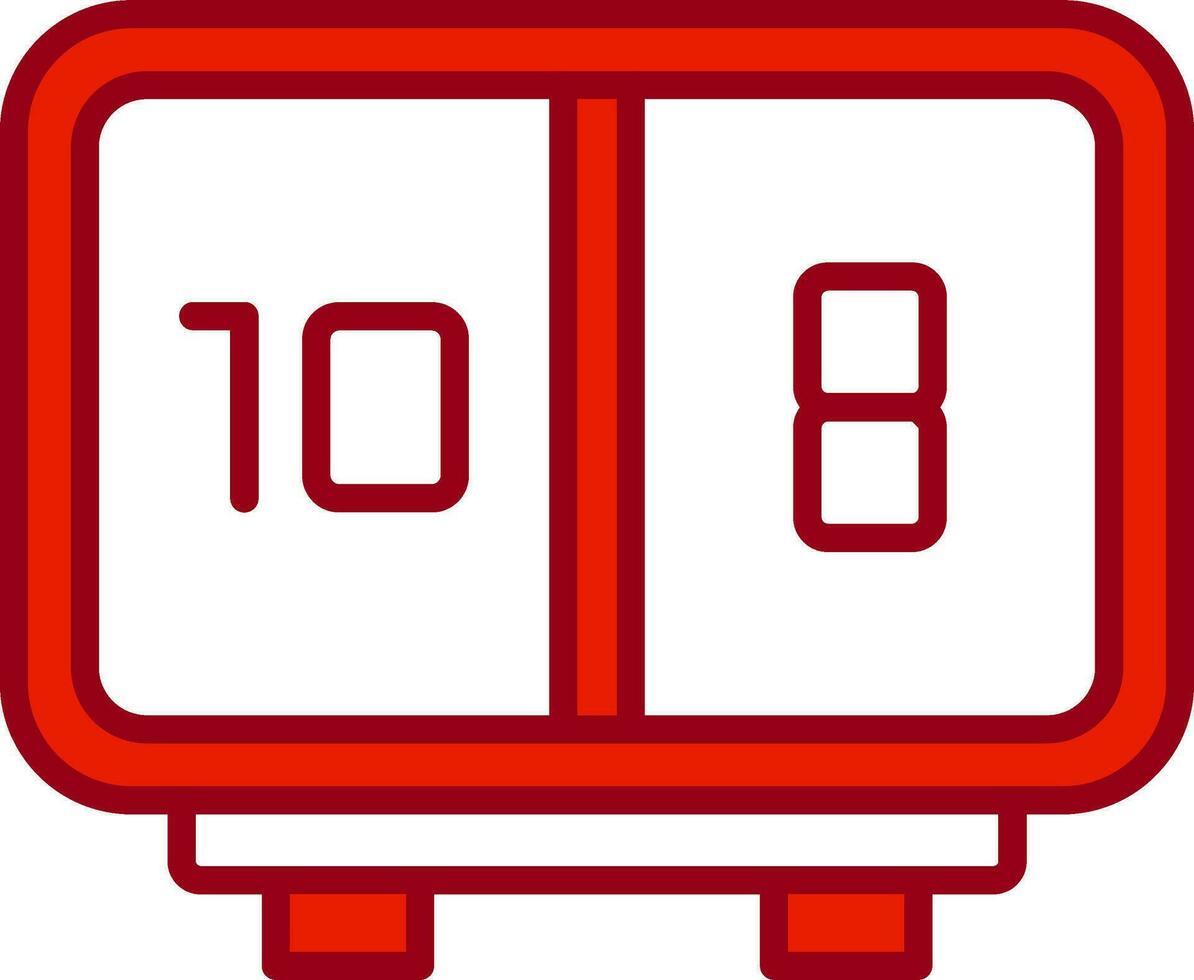 Scoreboard Vector Icon