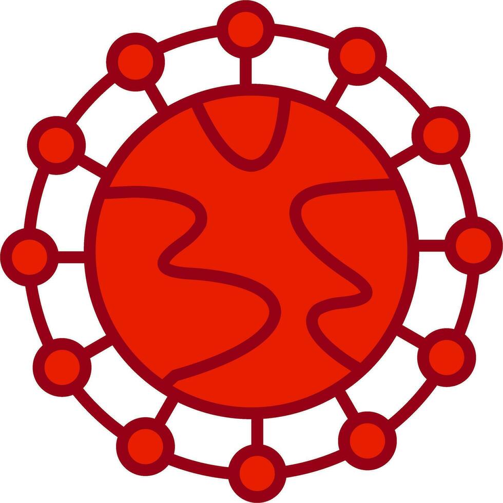 Global Network Vector Icon