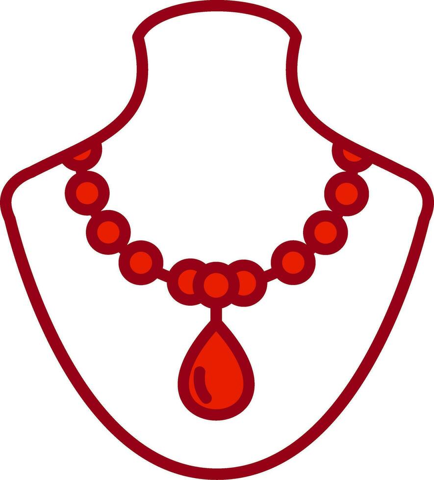 Necklace Vector Icon