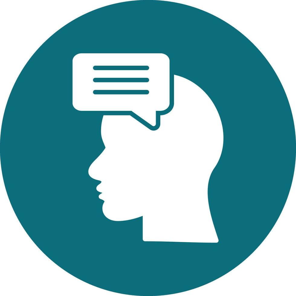 Talk Therapy Vector Icon