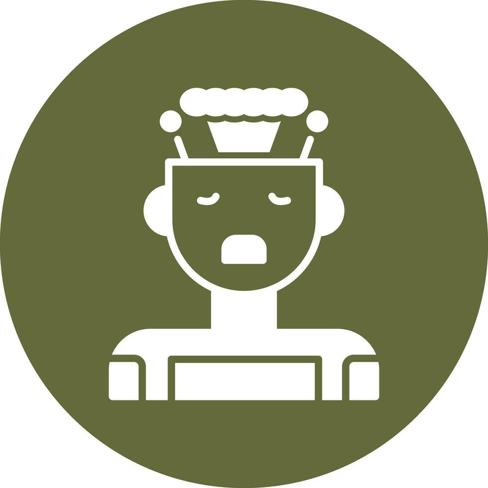 Burnout Vector Icon