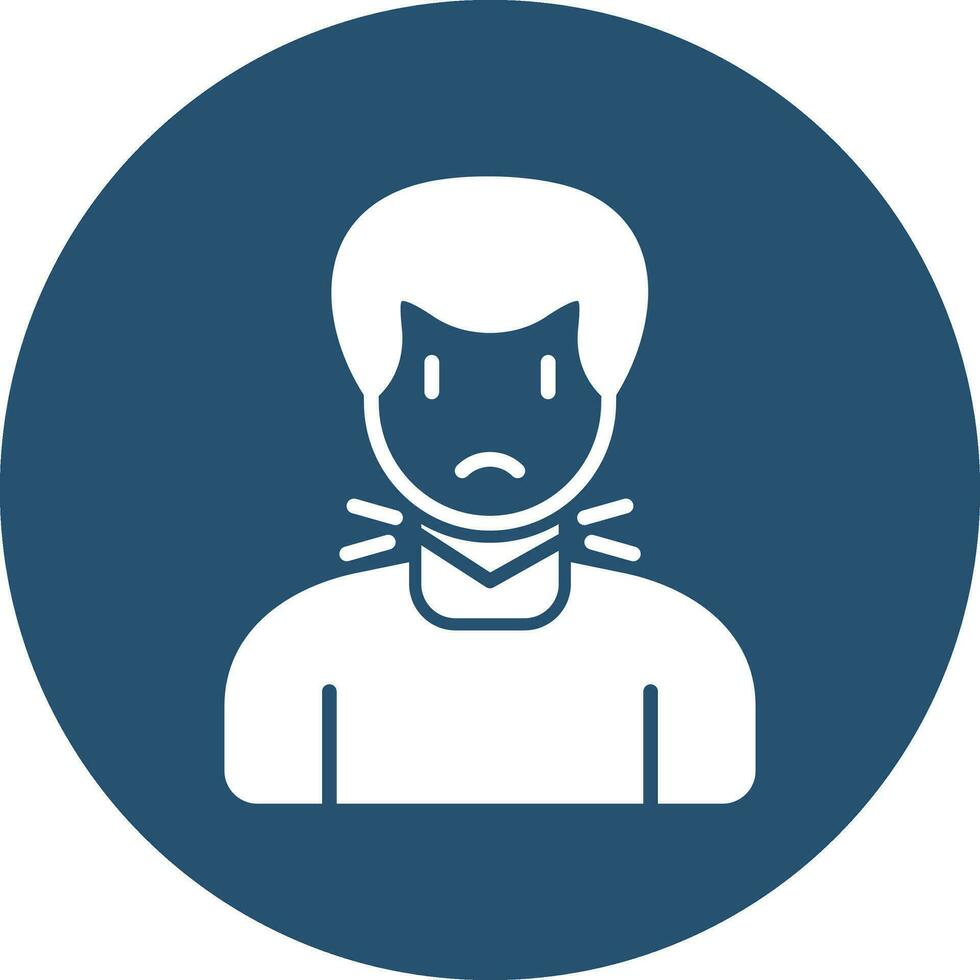 Thyroid Vector Icon