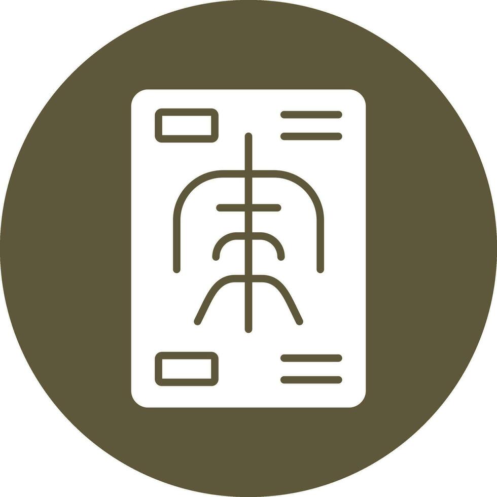 X Rays Vector Icon