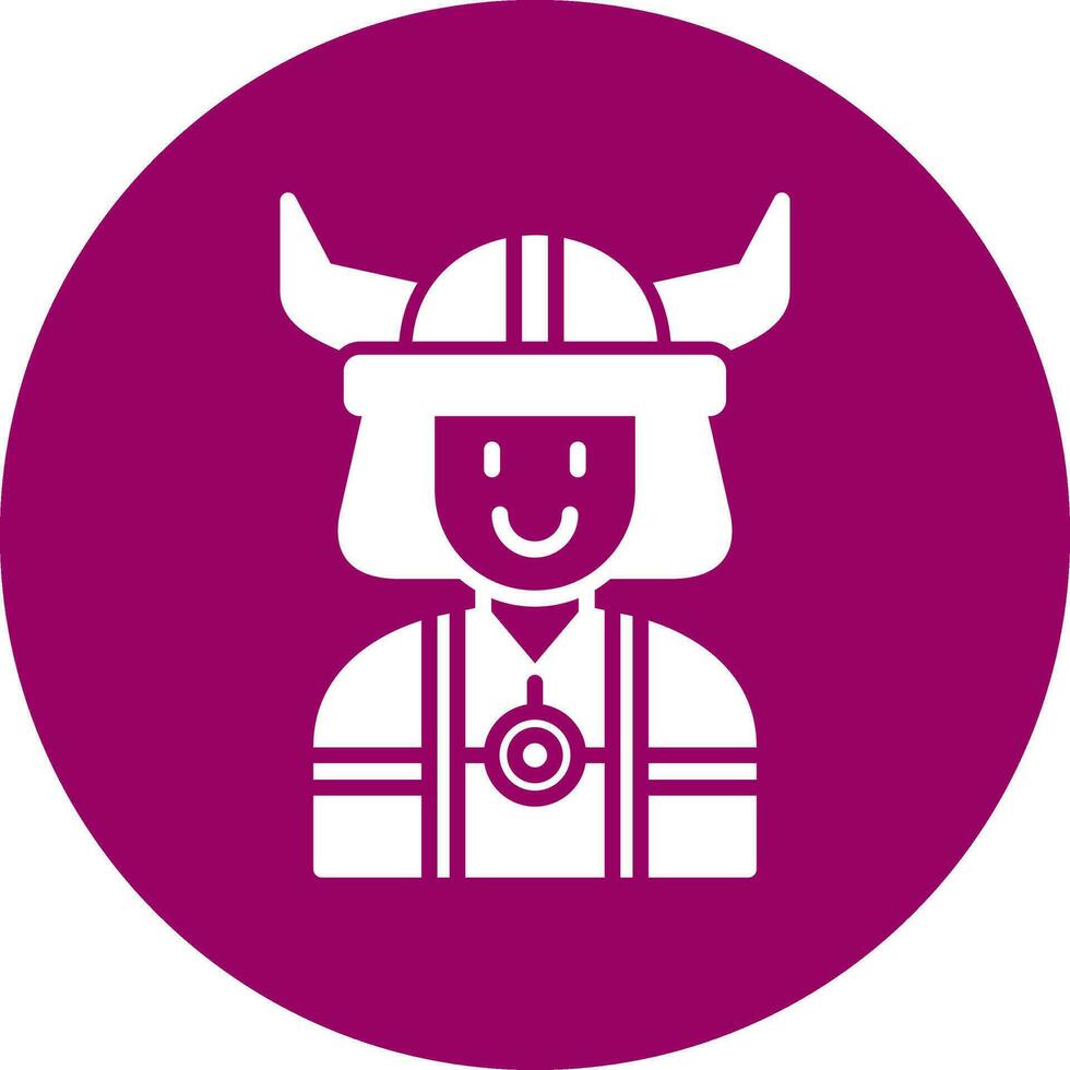Viking Vector Icon