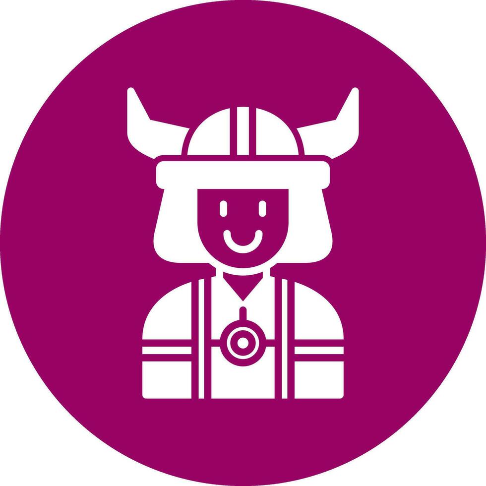 icono de vector vikingo