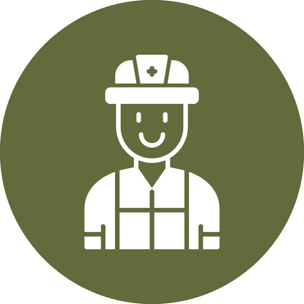 Firefighter Vector Icon