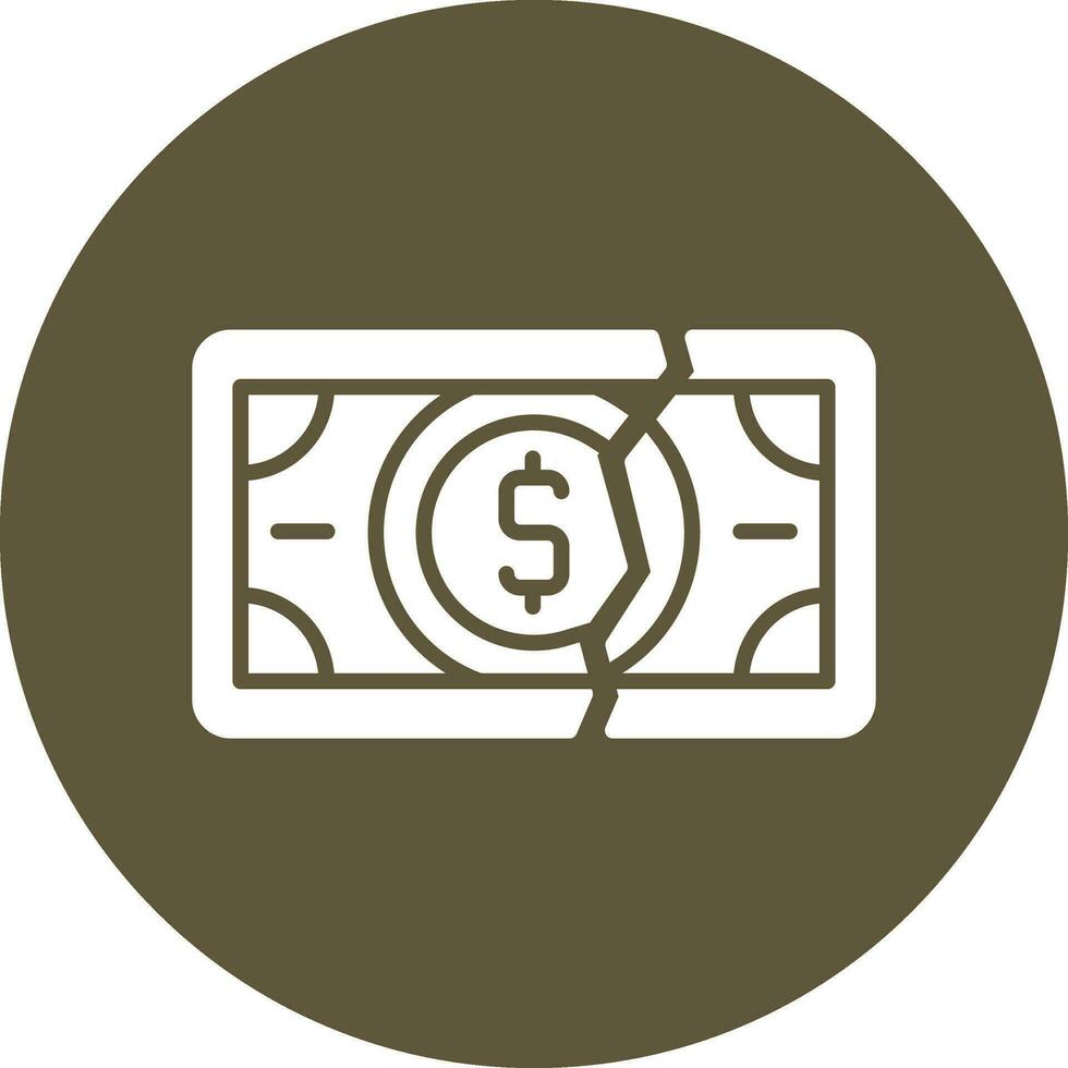 Bankruptcy Vector Icon