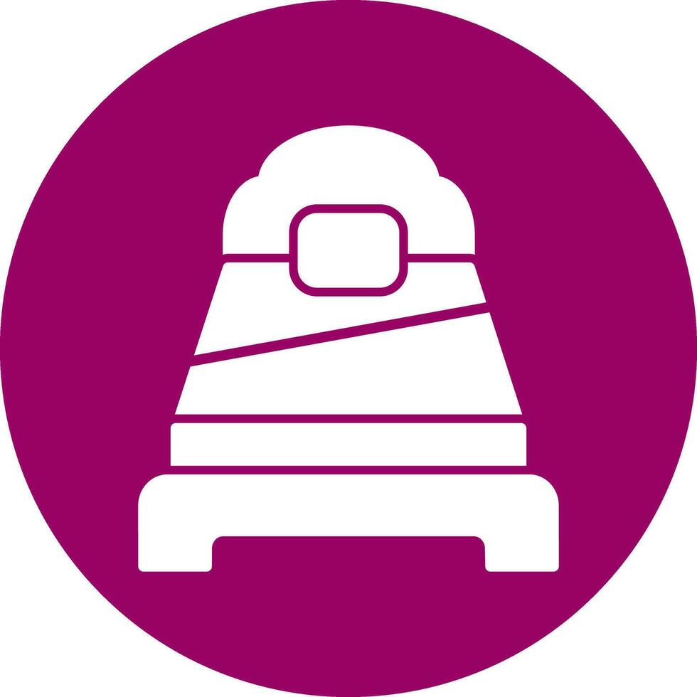 Single Bed Vector Icon