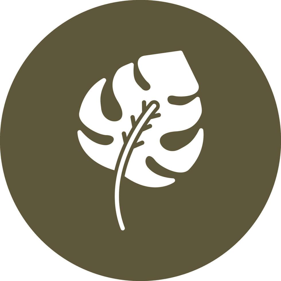 Philodendron Vector Icon