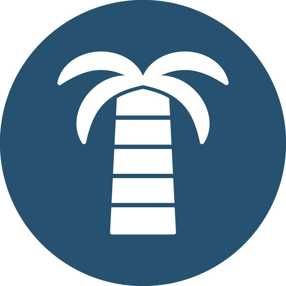 Coconut Palm Vector Icon
