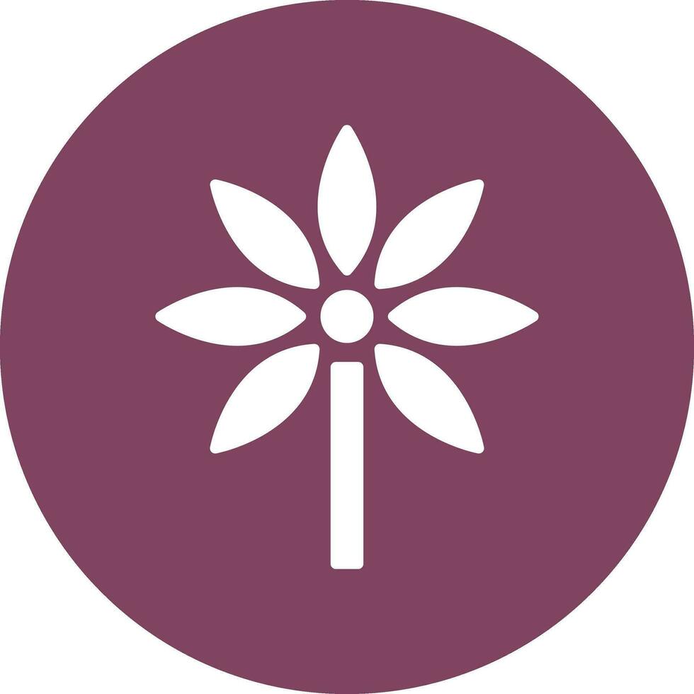 Schefflera Vector Icon