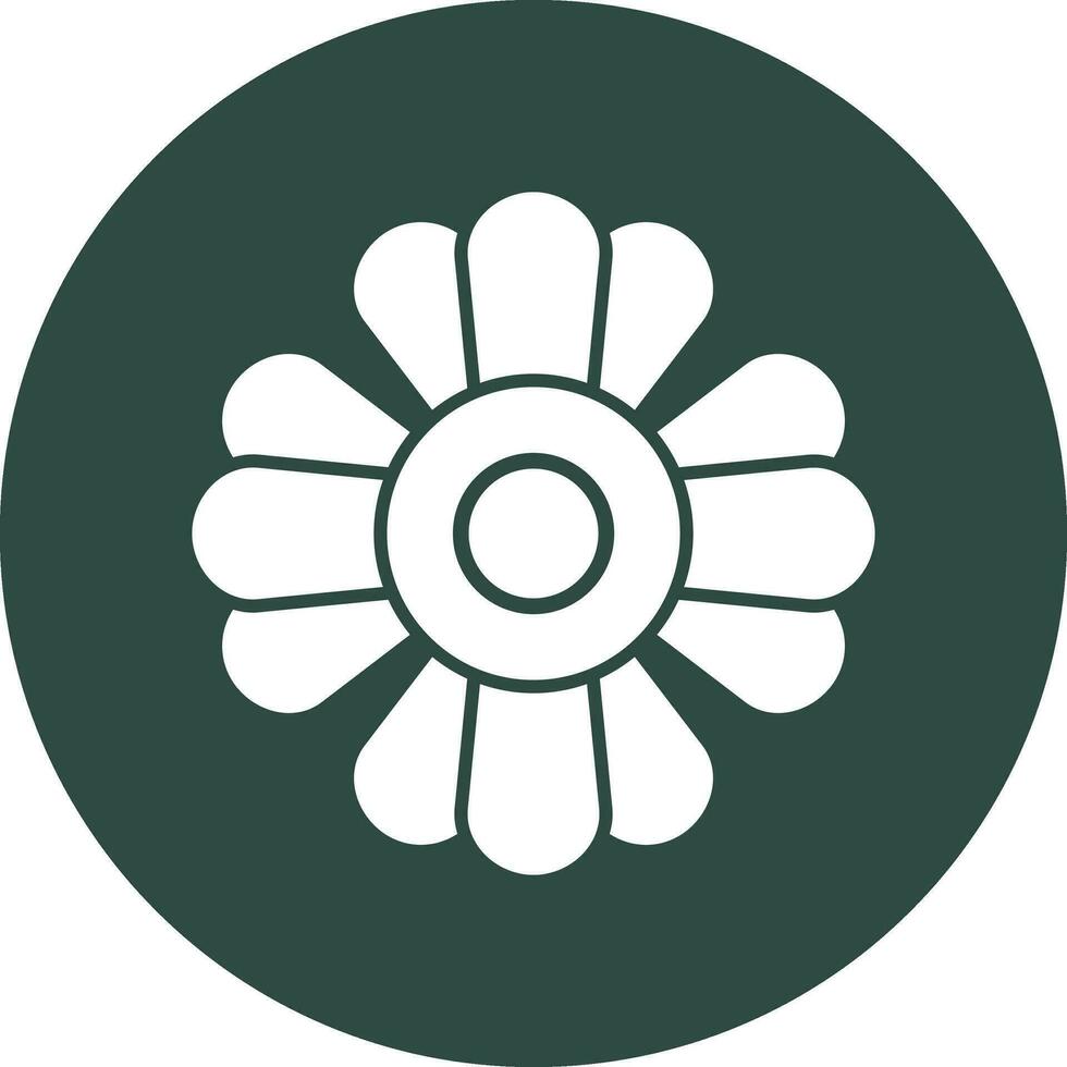 Gaillardia Vector Icon