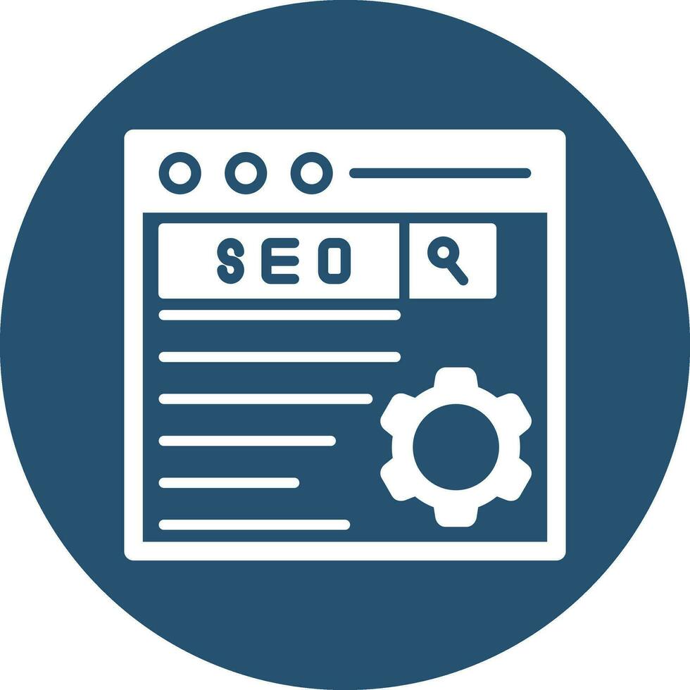 Seo Vector Icon