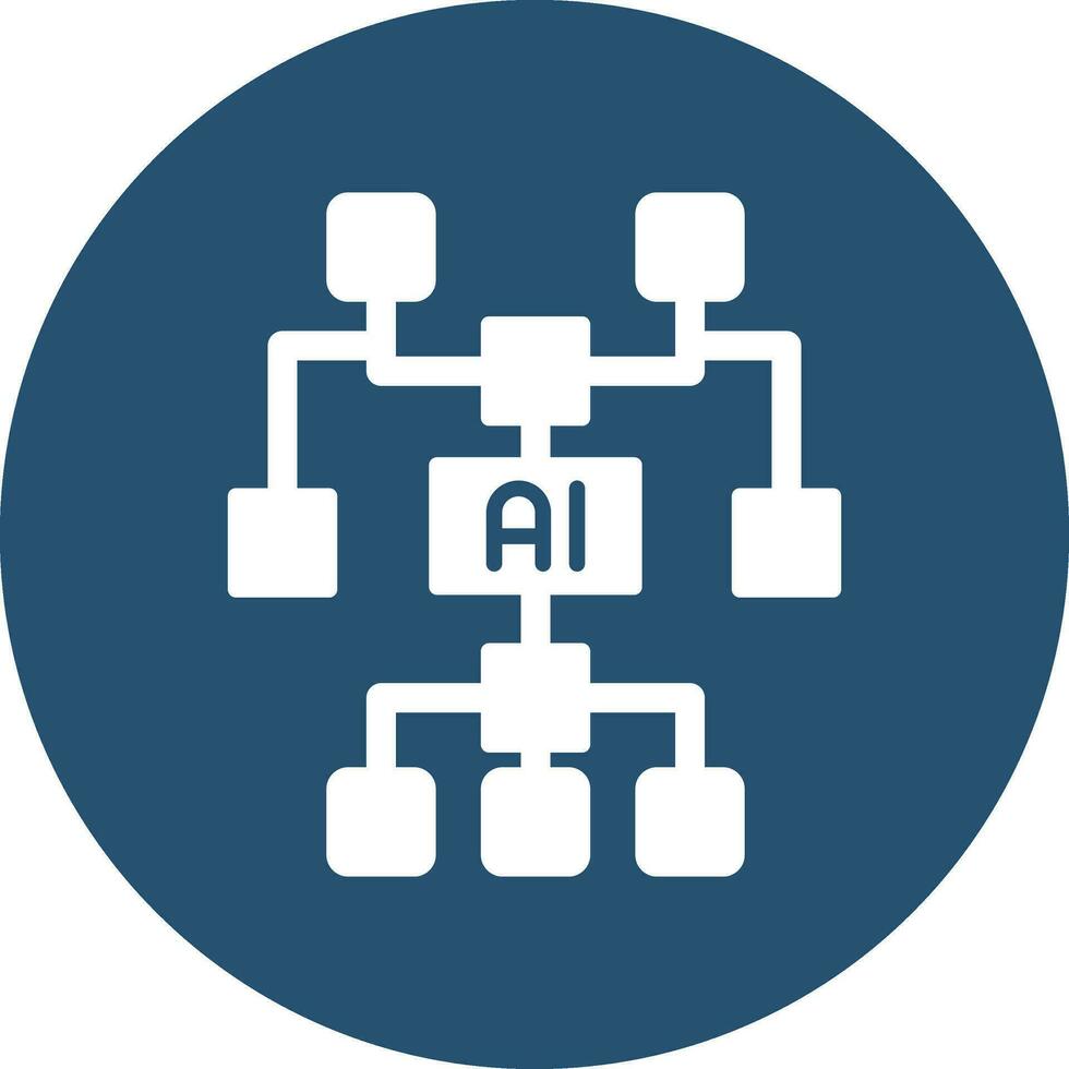 Artificial Intelligence Vector Icon
