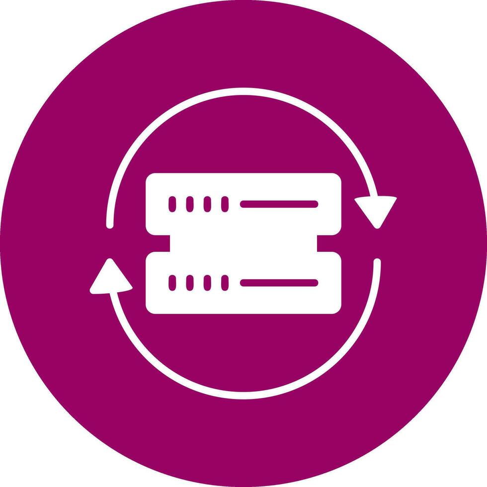 Data Transformation Vector Icon