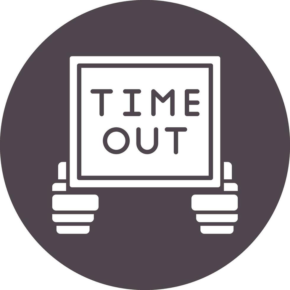 Time Out Vector Icon