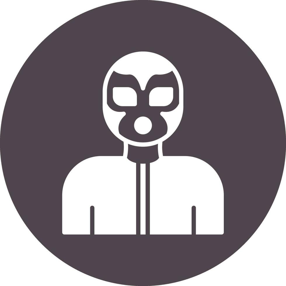 luchador vector icono