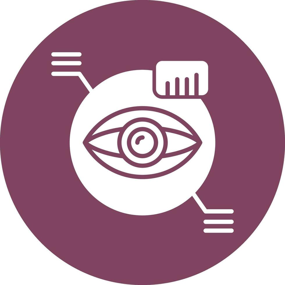 Eye Scanner Vector Icon