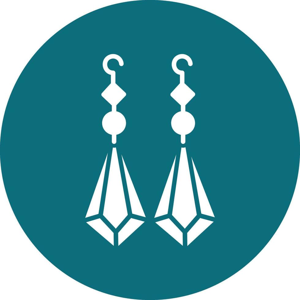Earrings Vector Icon