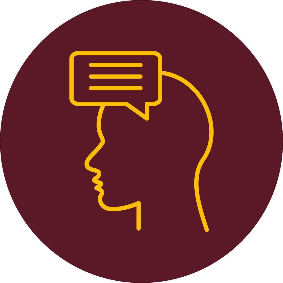 Talk Therapy Vector Icon