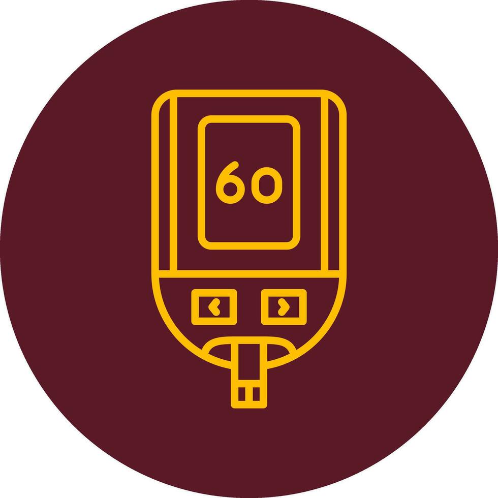 Glucometer Vector Icon