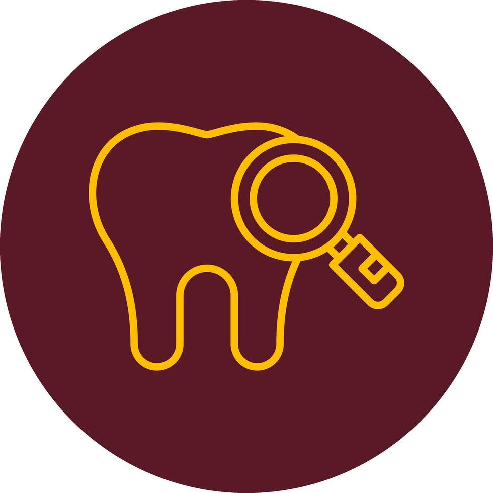 Dental Checkup Vector Icon
