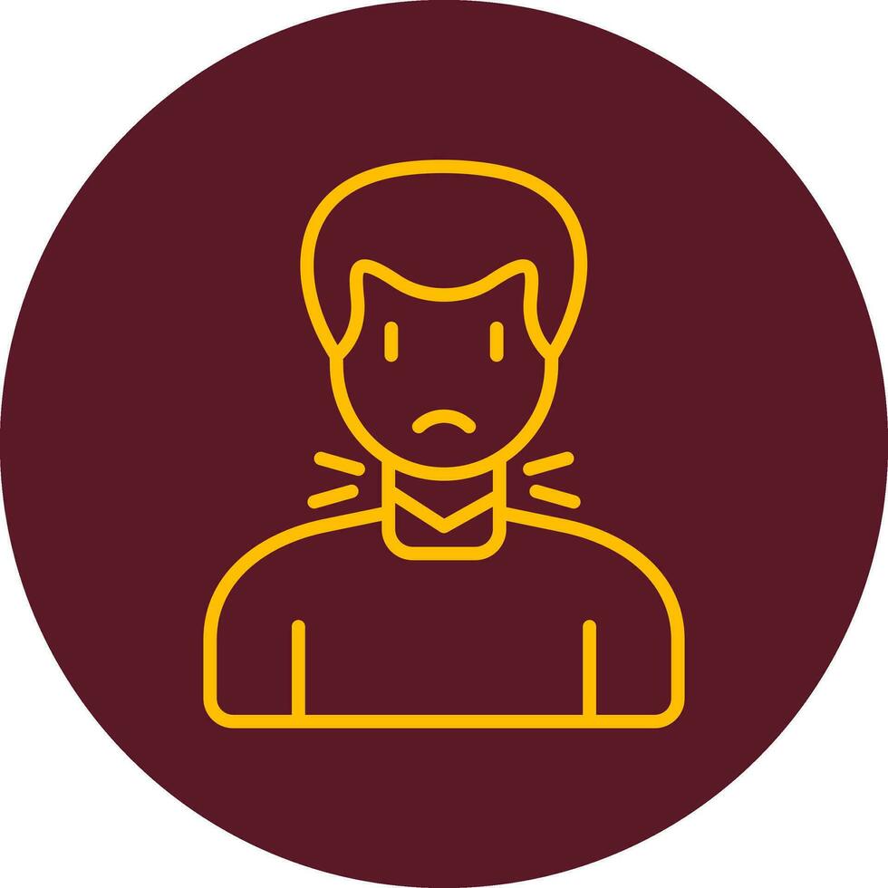 Thyroid Vector Icon