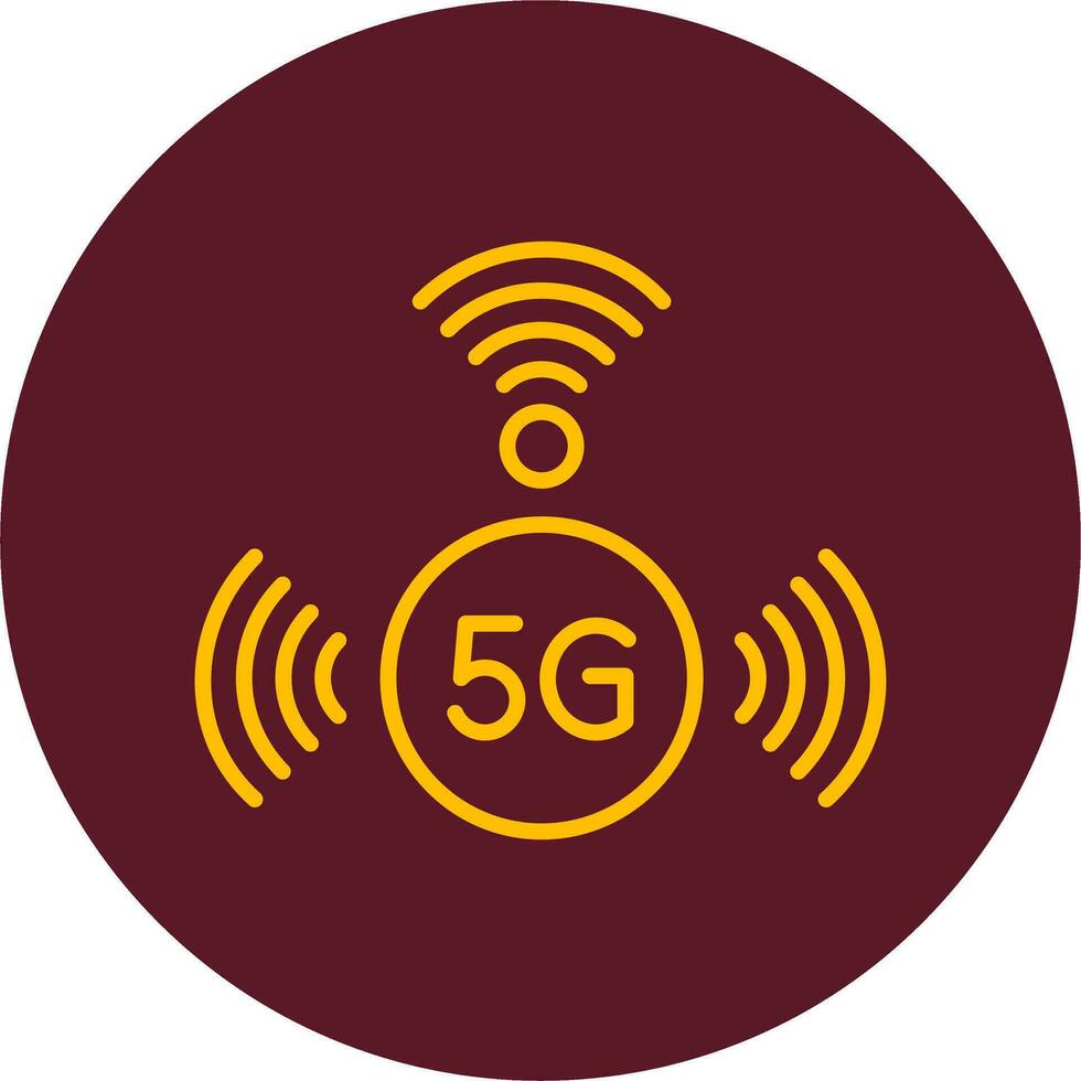 5g Vector Icon