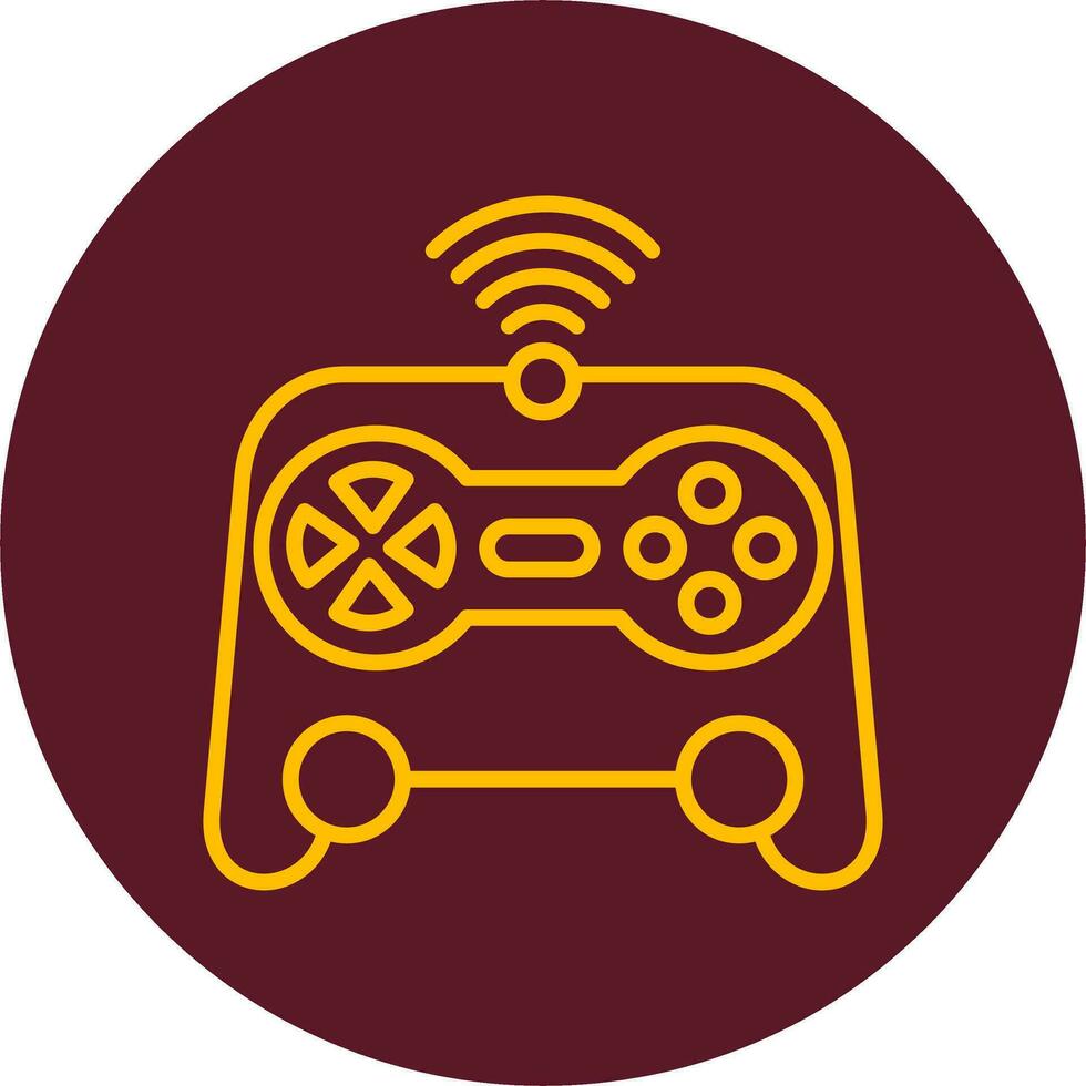 icono de vector de gamepad