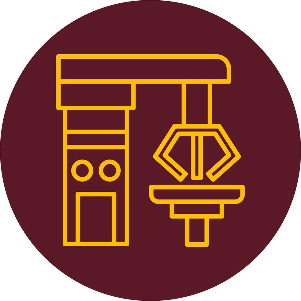 robotic surgery Vector Icon