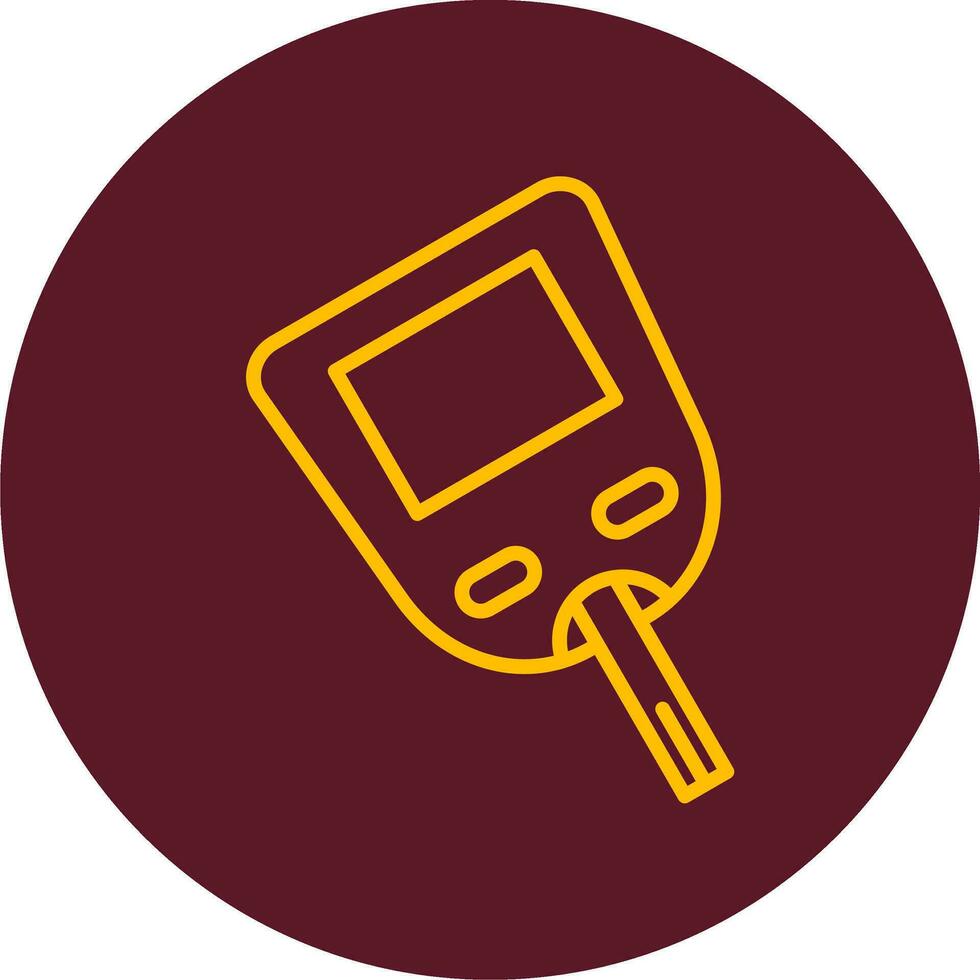 Glucose Meter Vector Icon