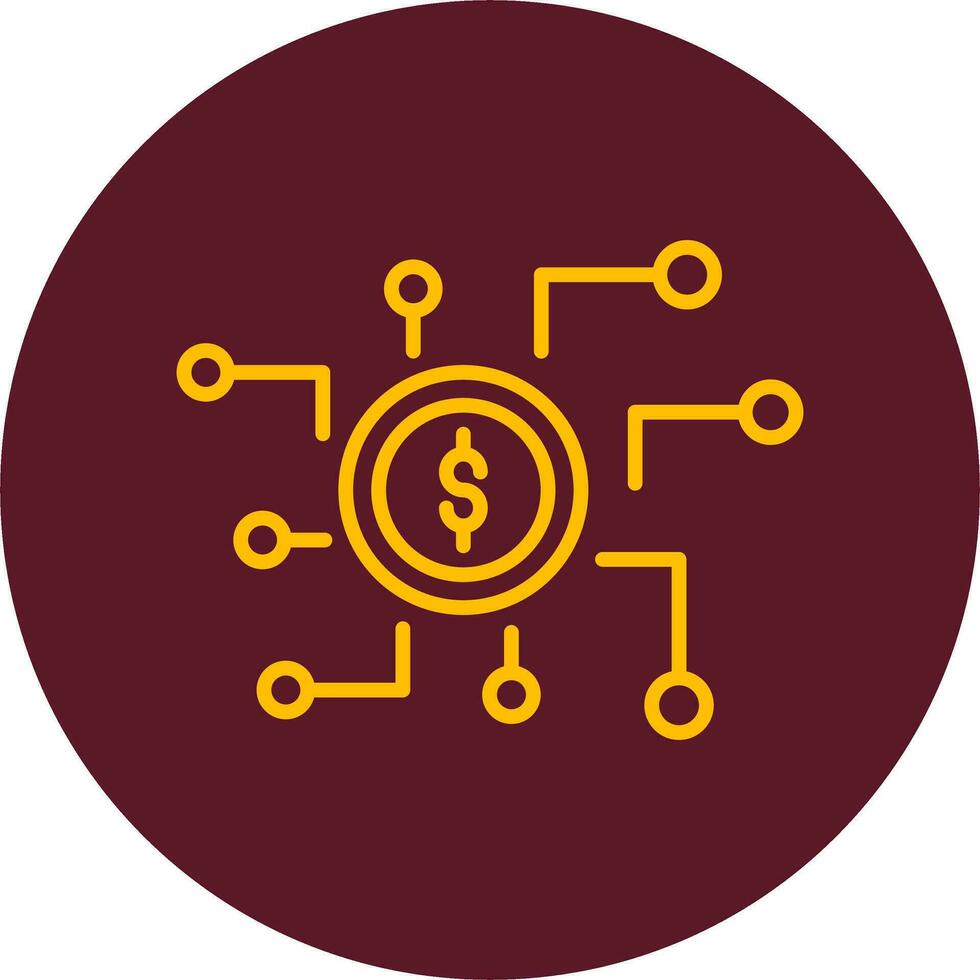 icono de vector de moneda