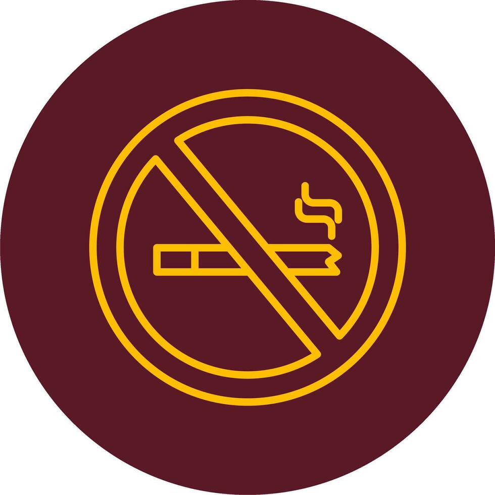 No Smoking Vector Icon