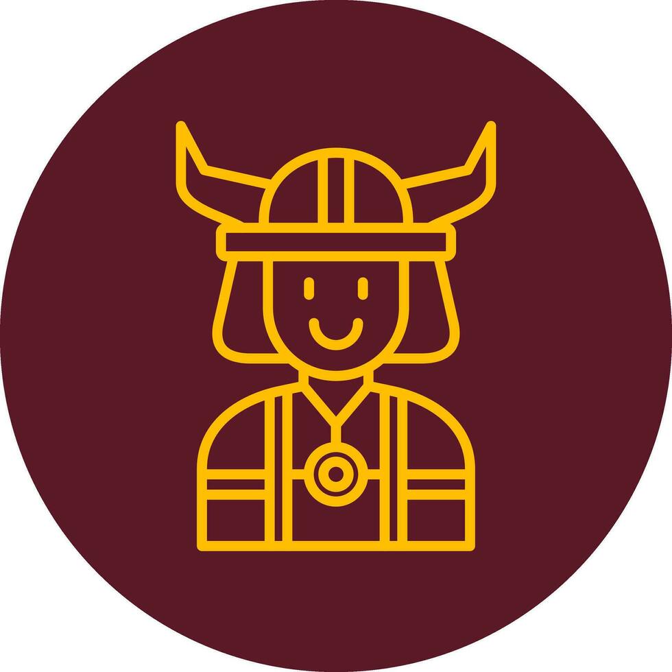 icono de vector vikingo