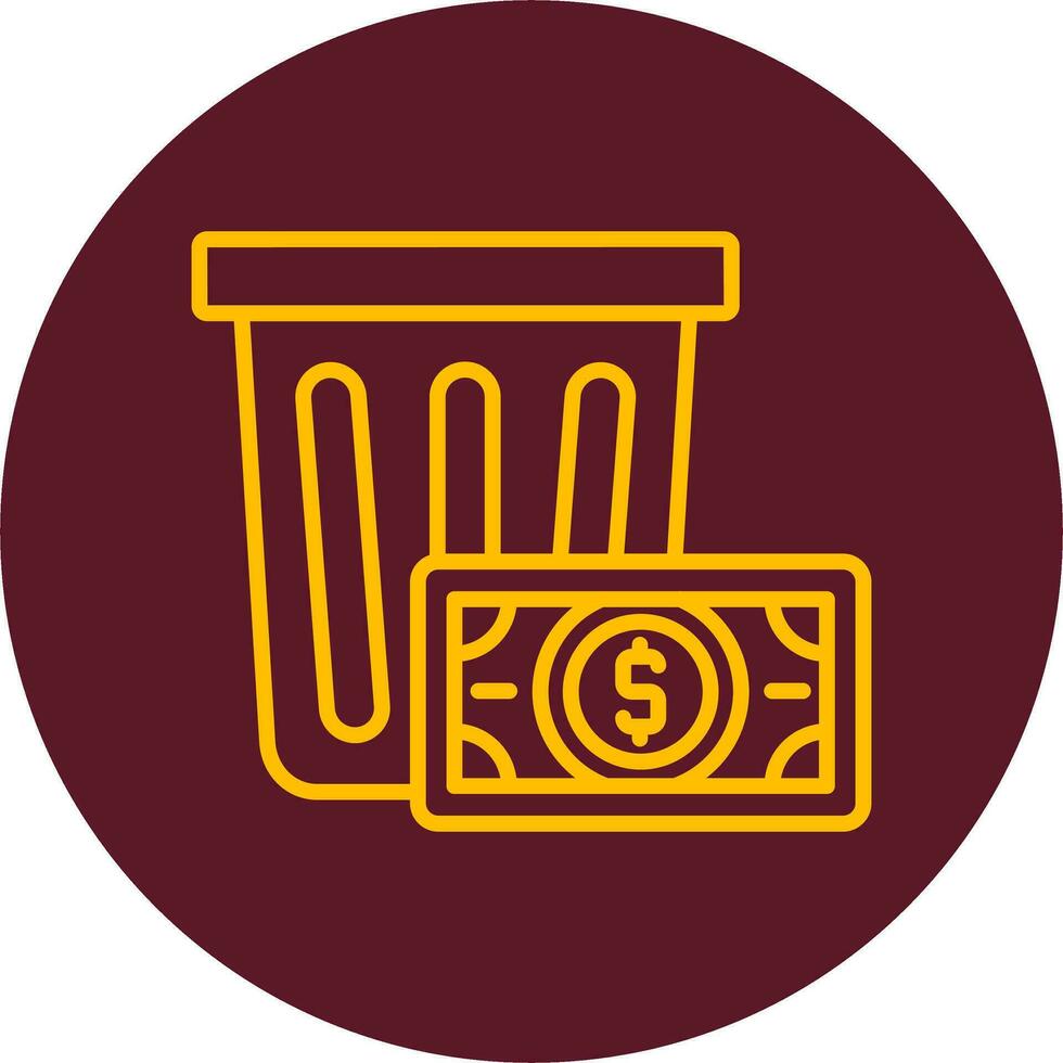 Wasted Money Vector Icon