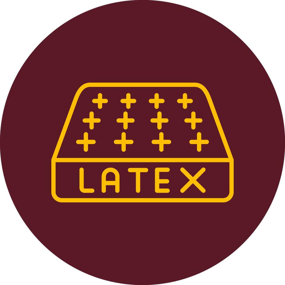 látex vector icono