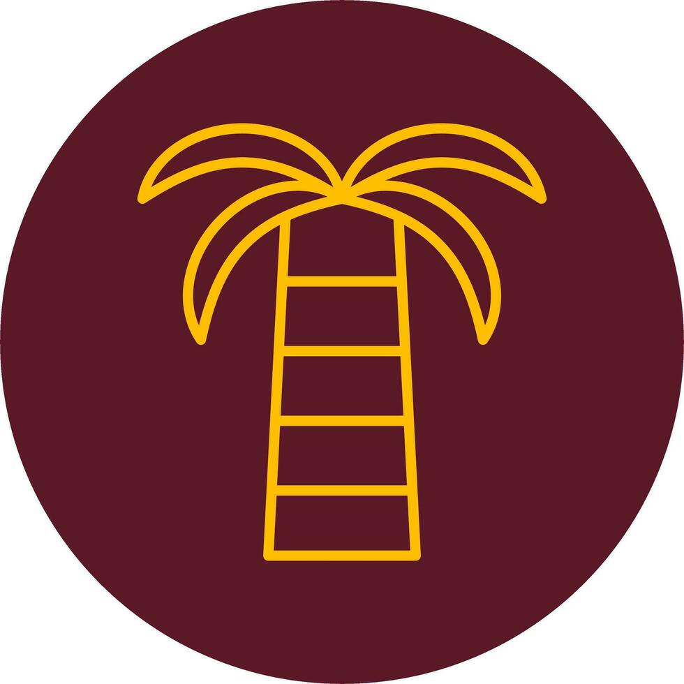 Coconut Palm Vector Icon