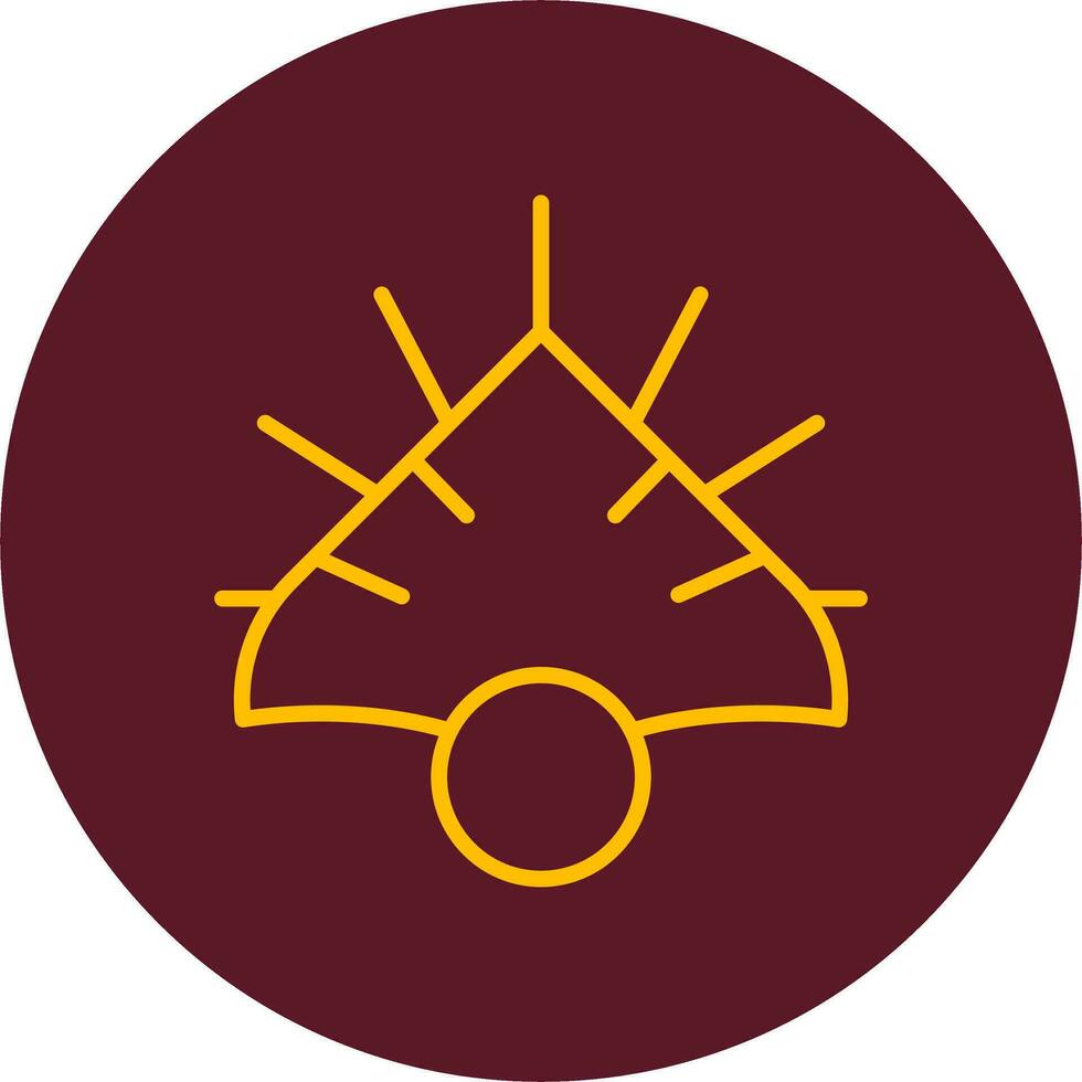 Fan Palm Vector Icon