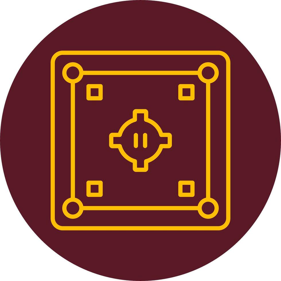 Dohyo Vector Icon