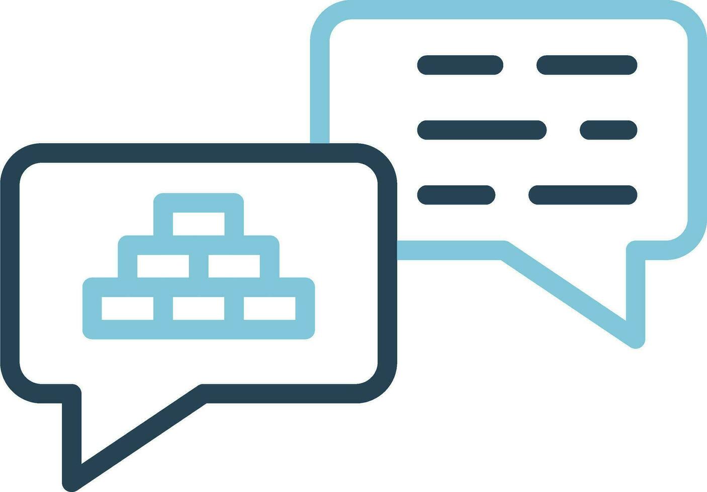 Dialogue Vector Icon