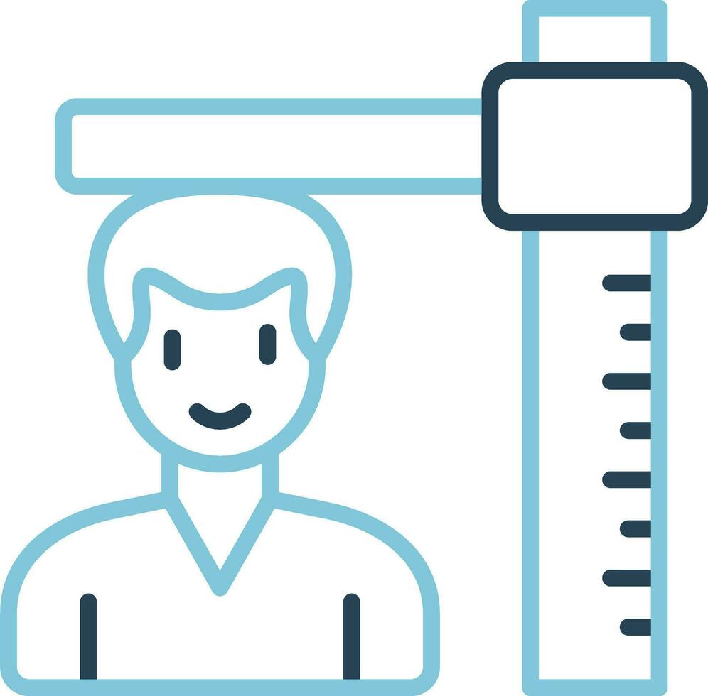 Height Vector Icon