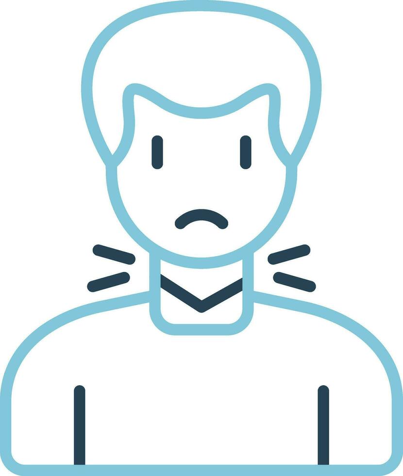 Thyroid Vector Icon