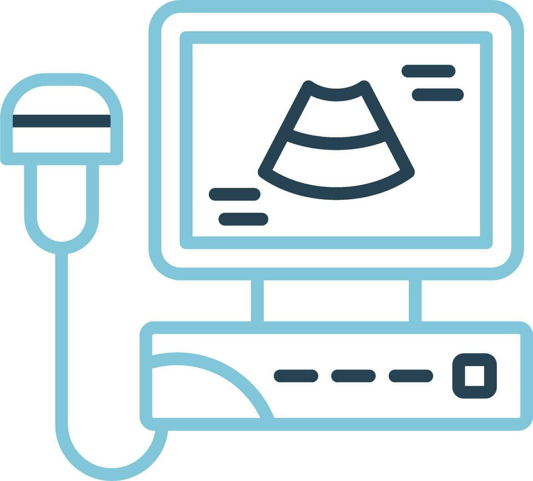 Ultrasonography Vector Icon